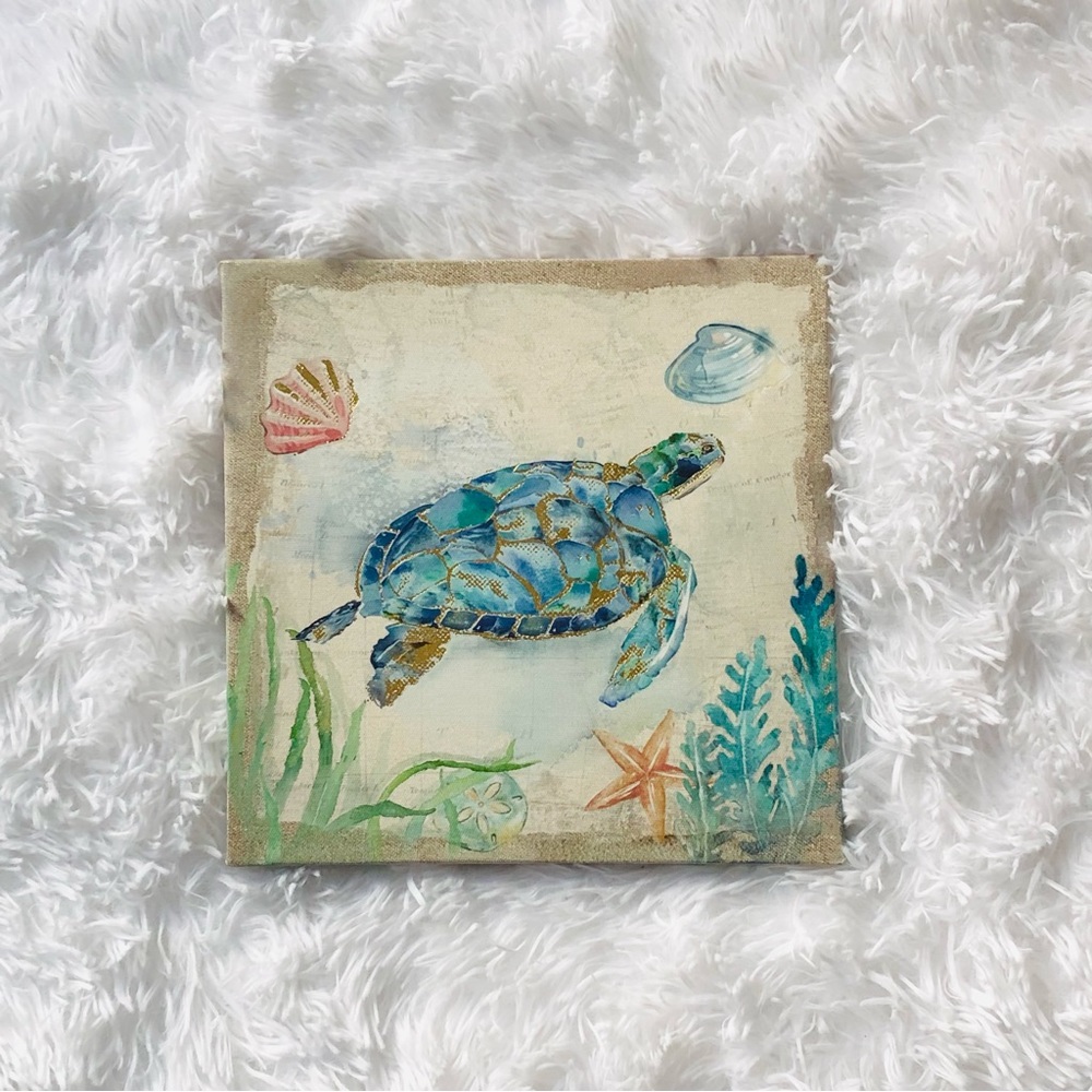 Under The Sea Nautical Canvas Decor